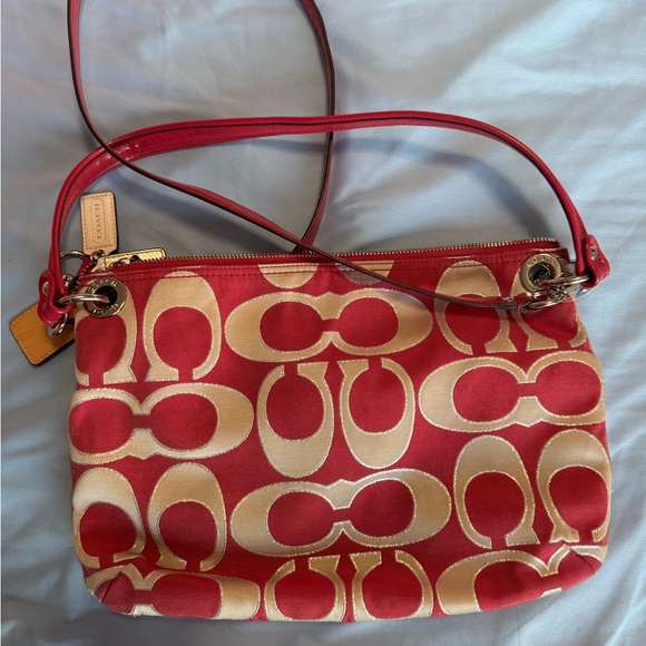 Coach Hot Pink Crossbody - Picture 2 of 4